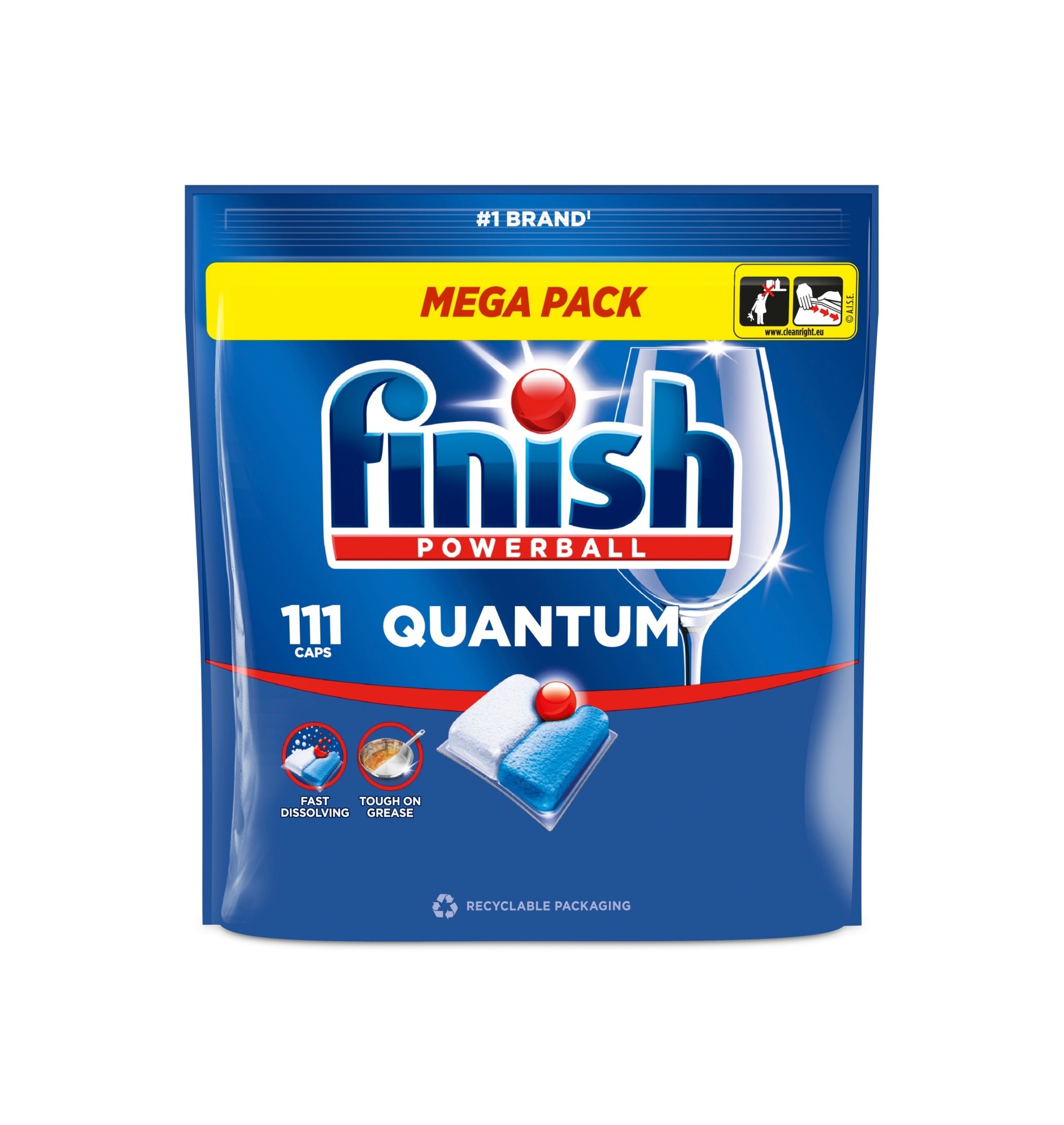 Finish Quantum Fresh tablety do myčky 111 ks