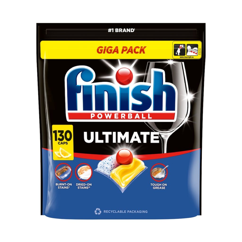 Finish Ultimate Lemon tablety do myčky 130 ks