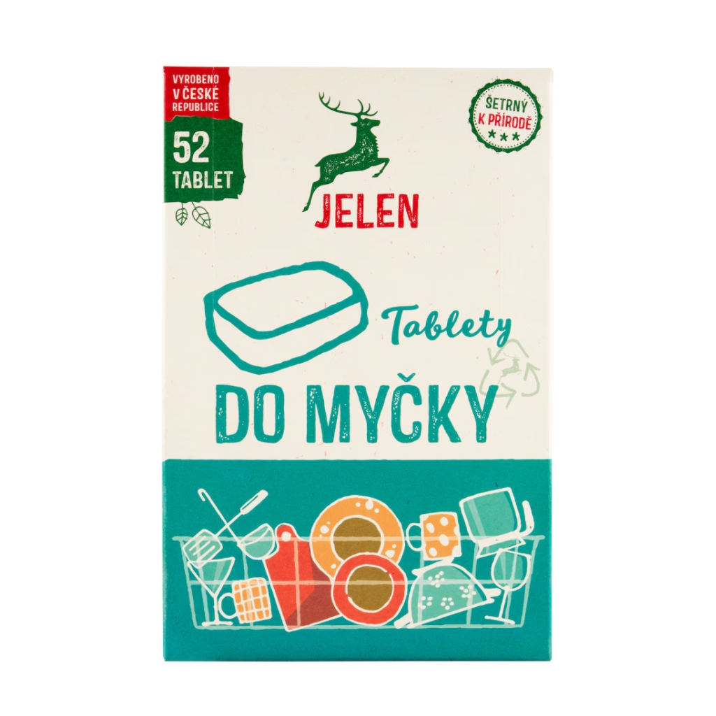 Jelen tablety do myčky 52 ks
