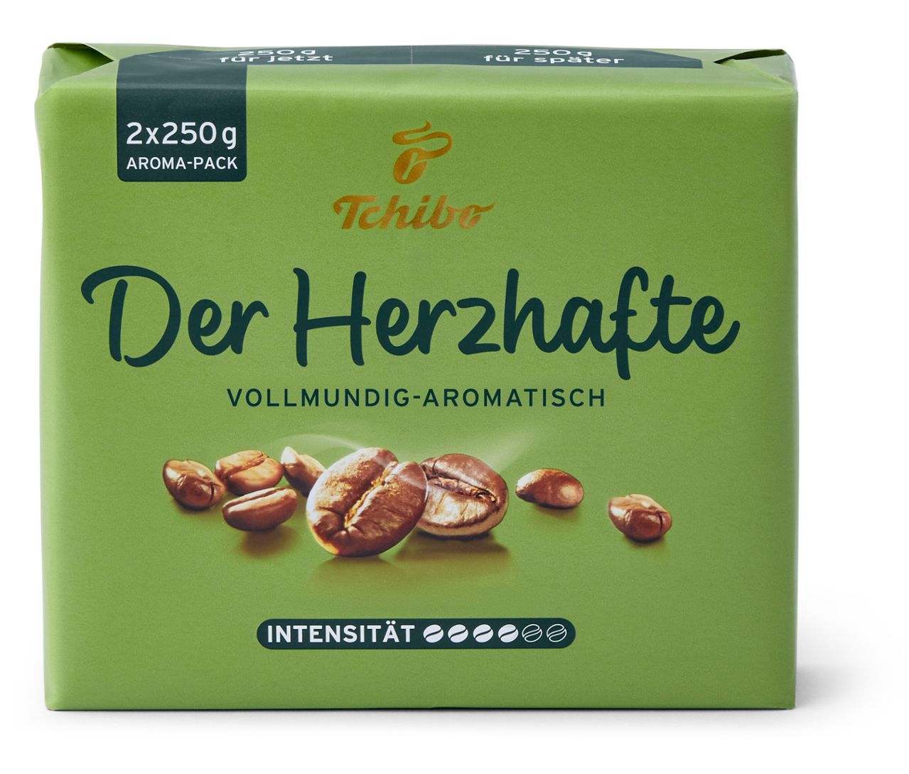 Tchibo Der Herzhafte mletá káva 2x250g