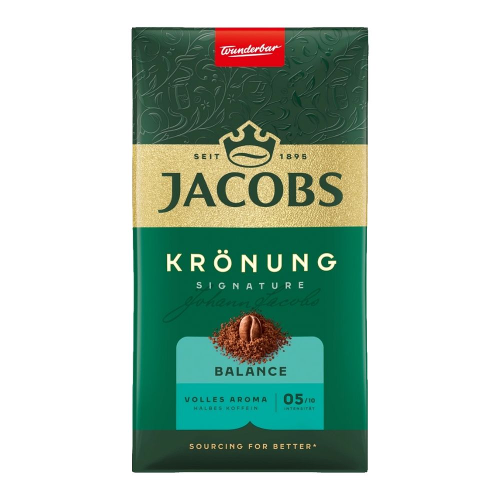 Levně Jacobs Krönung Balance mletá káva 500g