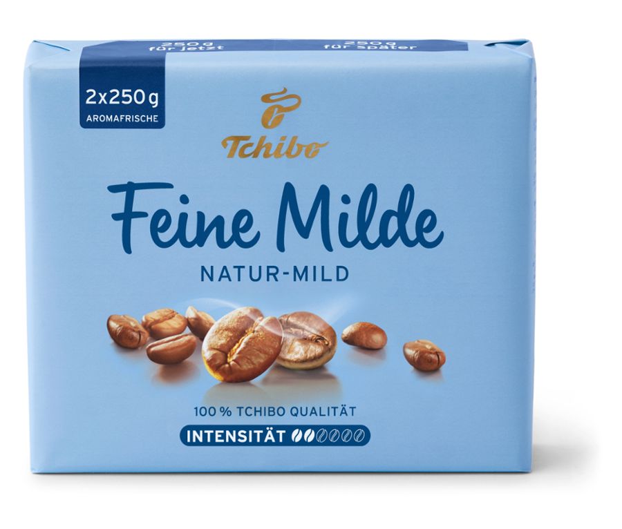 Tchibo Feine Milde mletá káva 2x250g