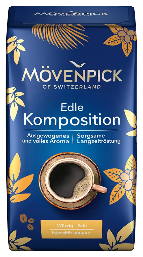 Levně Movenpick Mövenpick Edle Komposition mletá káva 500g