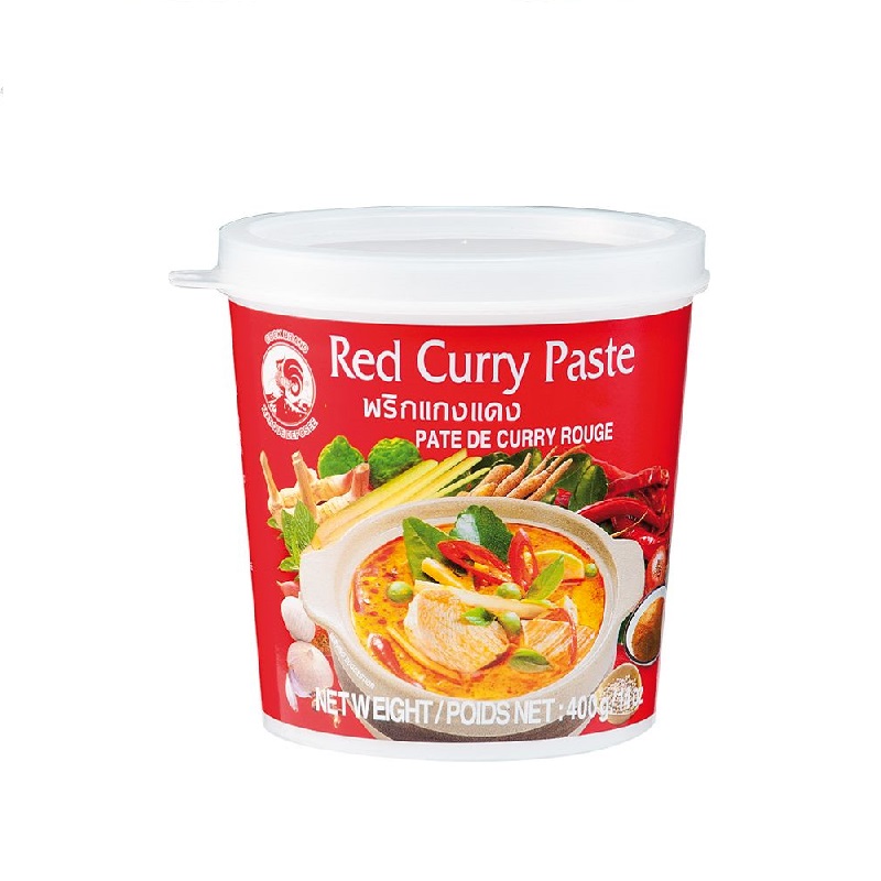 Levně Cock Brand Red Curry Paste 400g