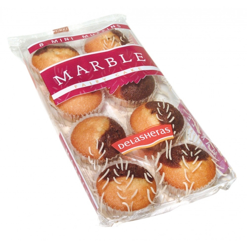 Delasheras mini mramorové muffiny 180g