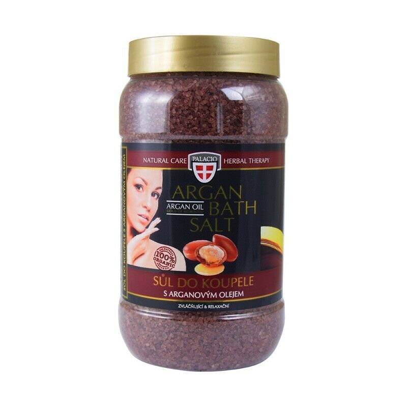 Levně Palacio sůl do koupele s arganovým olejem 1200g