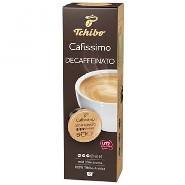 Tchibo Cafissimo kávové kapsle Decaffeinato Mild 10x7g