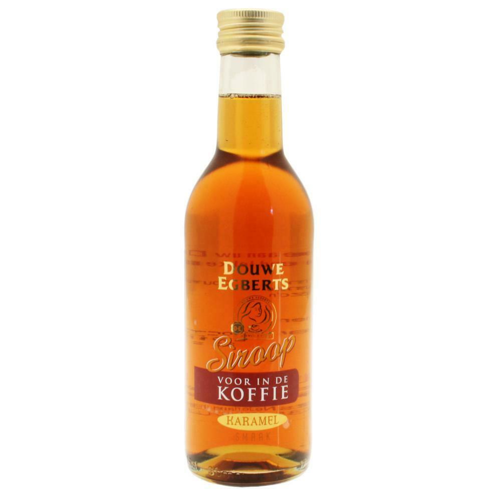 Levně Douwe Egberts Sirup do kávy Karamel 250ml