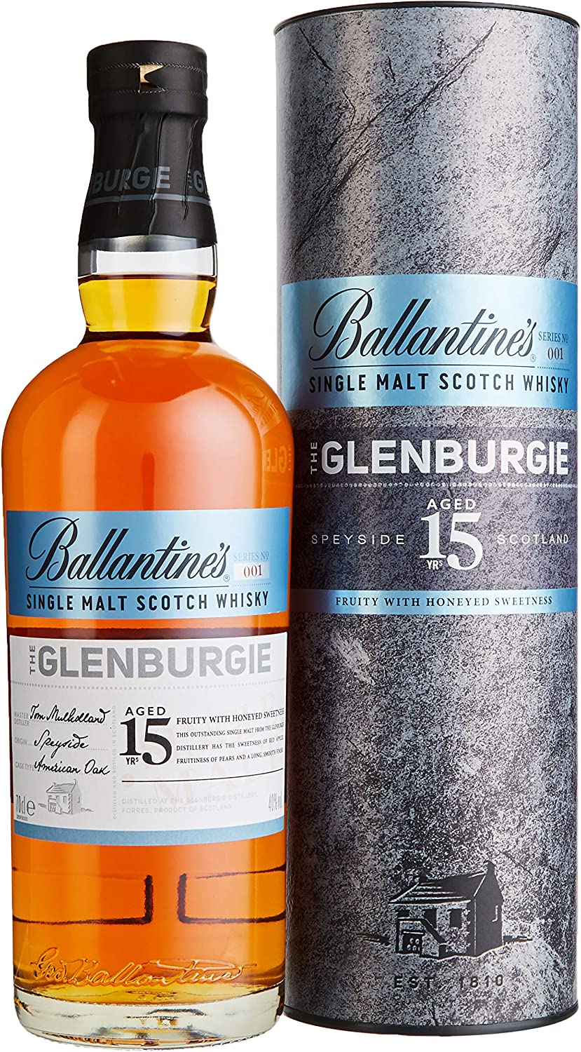 Ballantine's The Glenburgie 15 Years Old 0,7l (tuba)