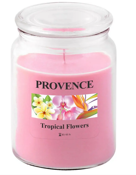 Levně Provence svíčka Tropical Flowers 510g