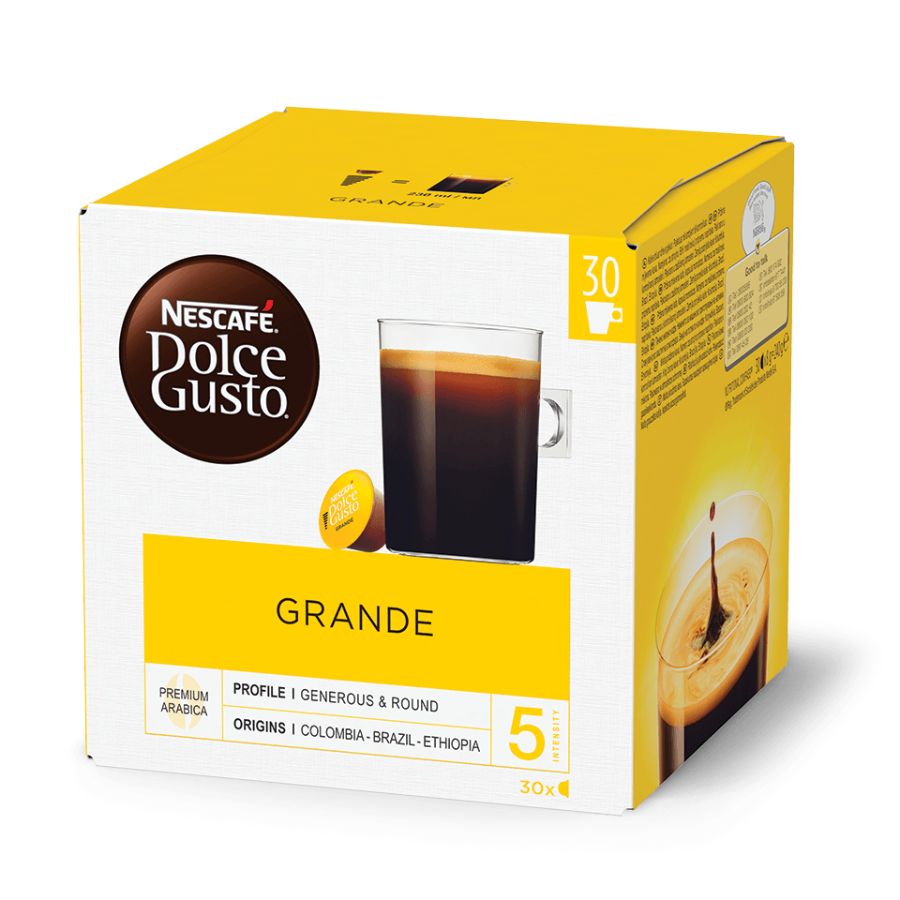 Levně Nescafé Dolce Gusto Grande 30 kapslí