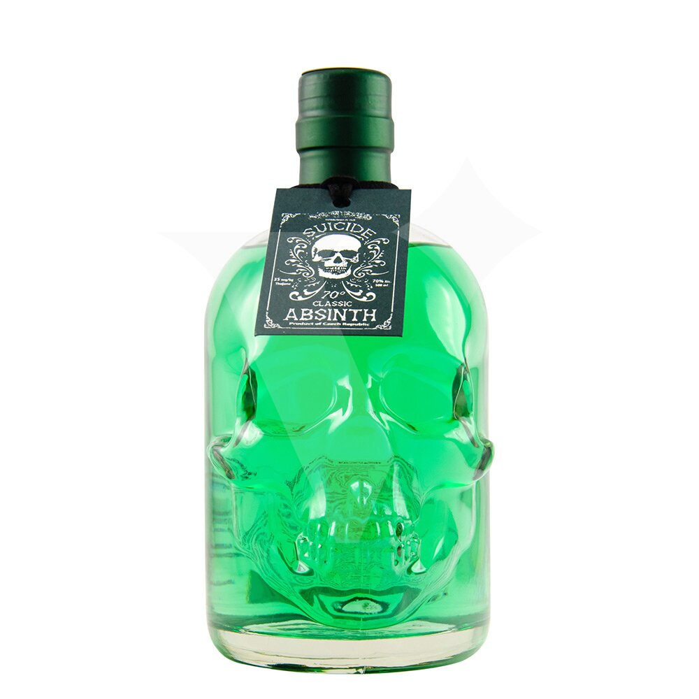 Levně Absinth Suicide Green 70% 200ml