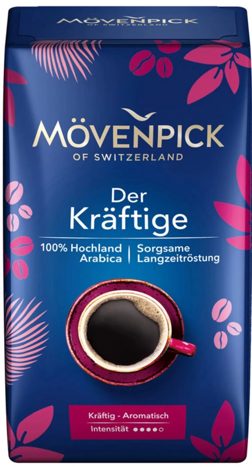 Levně Movenpick Mövenpick Der Kräftige mletá káva 500g