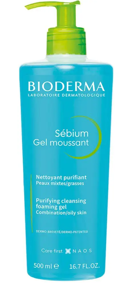Levně Bioderma Sébium Gel Moussant čisticí gel 500ml