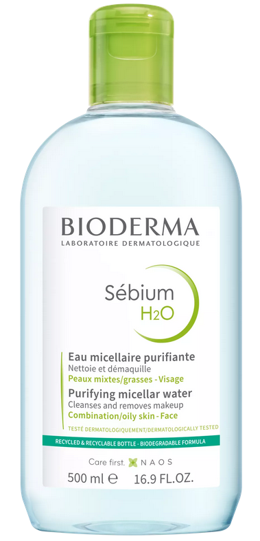 Levně Bioderma Sébium H2O čisticí odličovací micelární voda 500ml