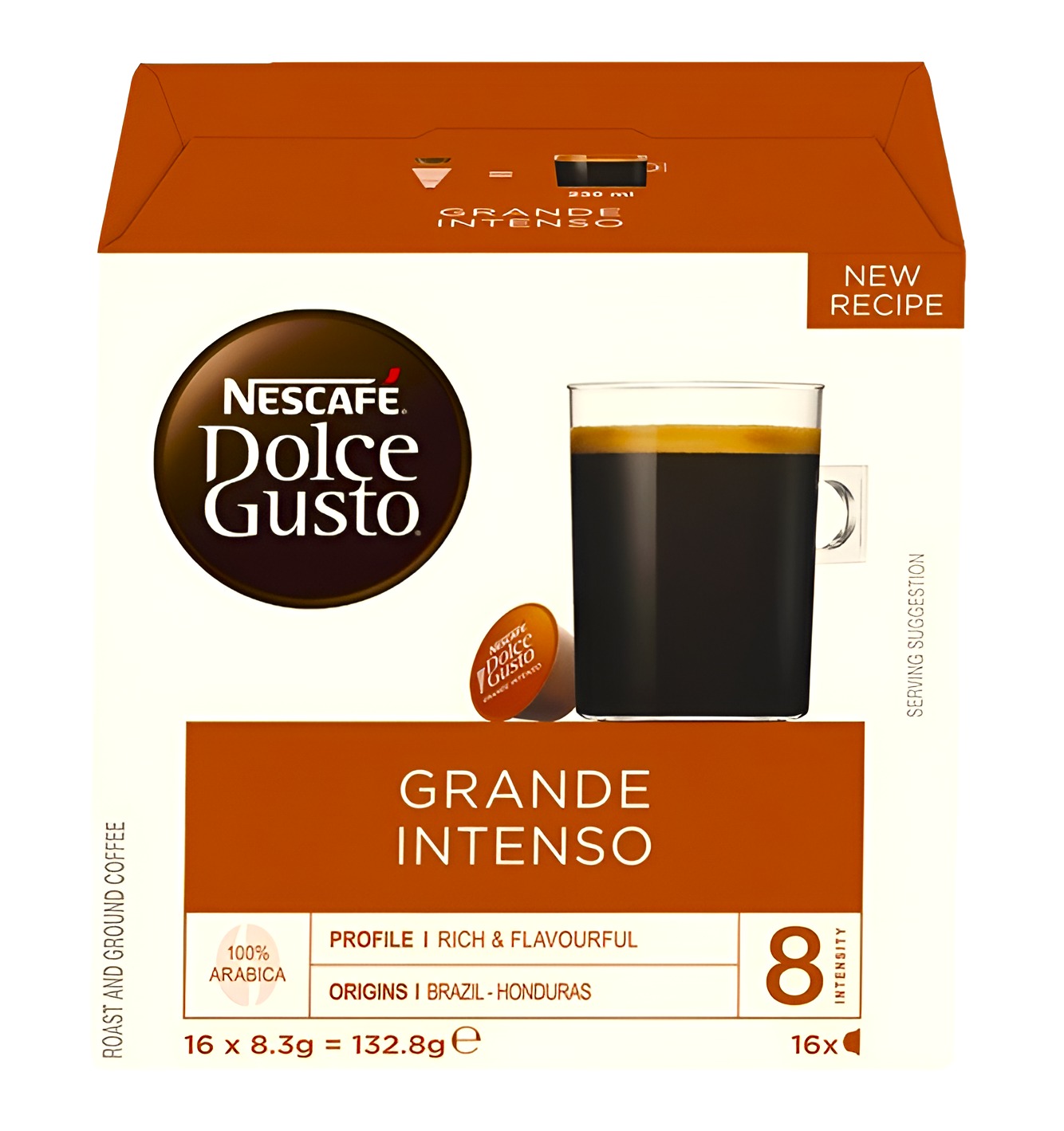 Levně Nescafé Dolce Gusto Grande Intenso 16 kapslí