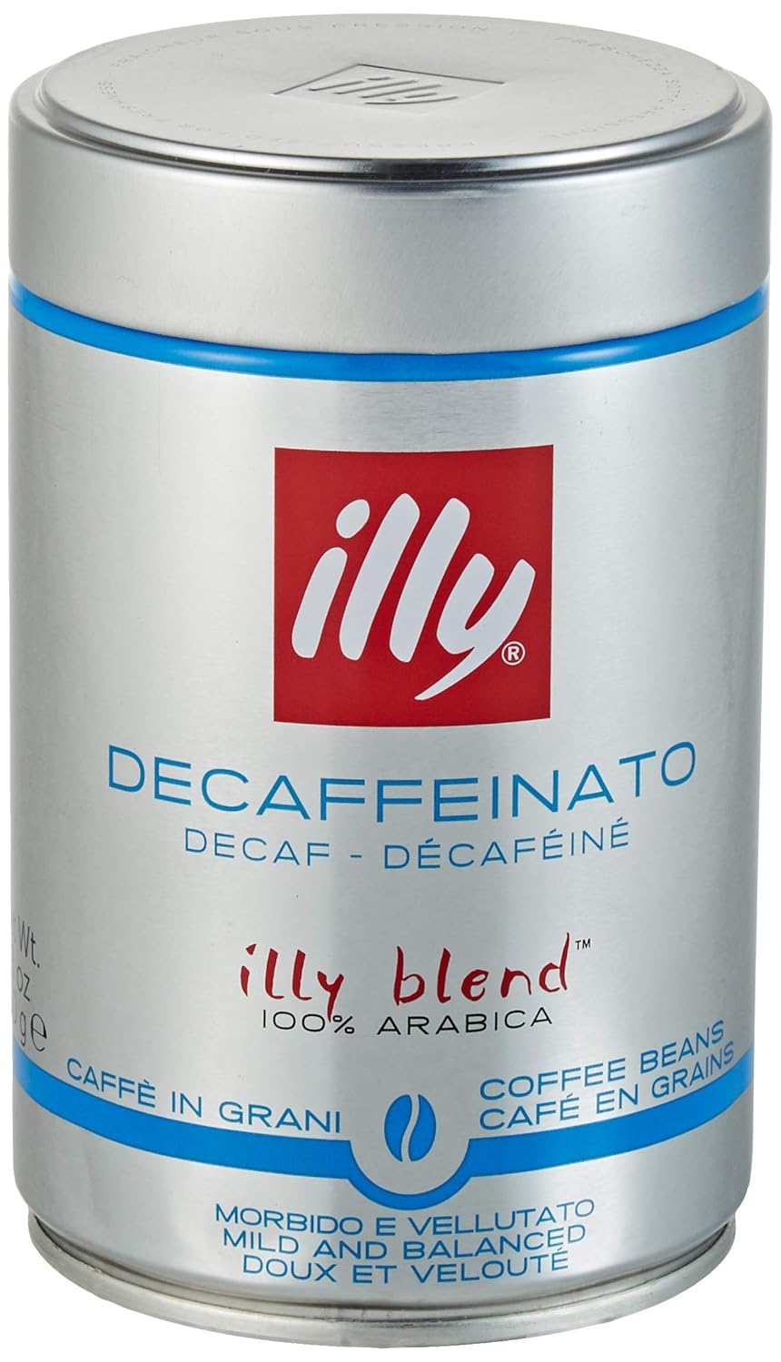Illy Decaffeinato zrnková káva 250 g