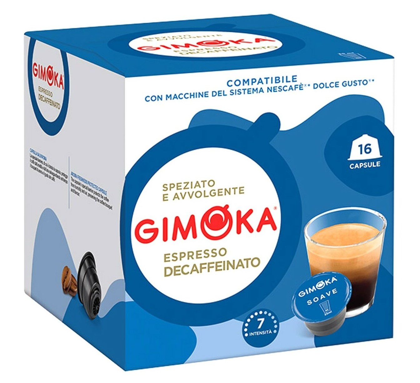 Gimoka Espresso Decaffeinato pro Dolce Gusto 16 kapslí