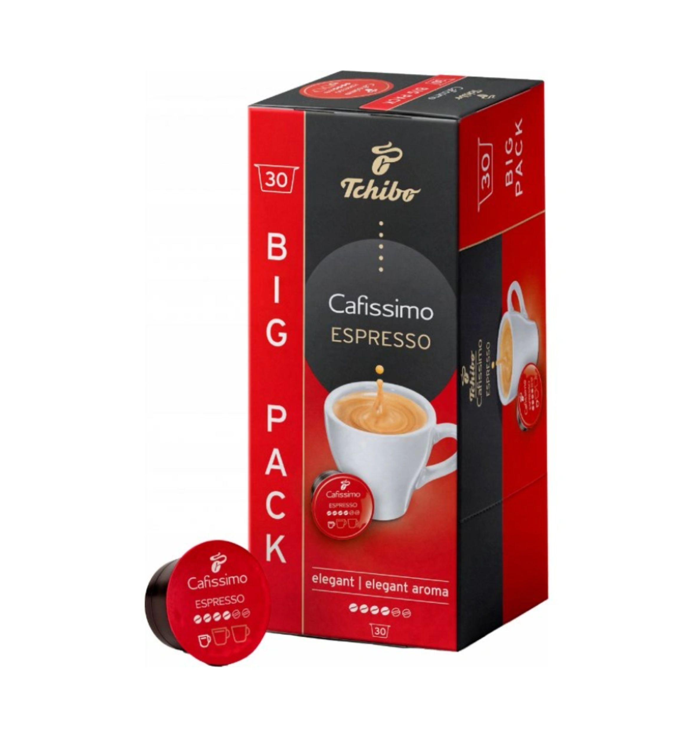 Levně Tchibo Cafissimo Espresso Elegant 30 kapslí