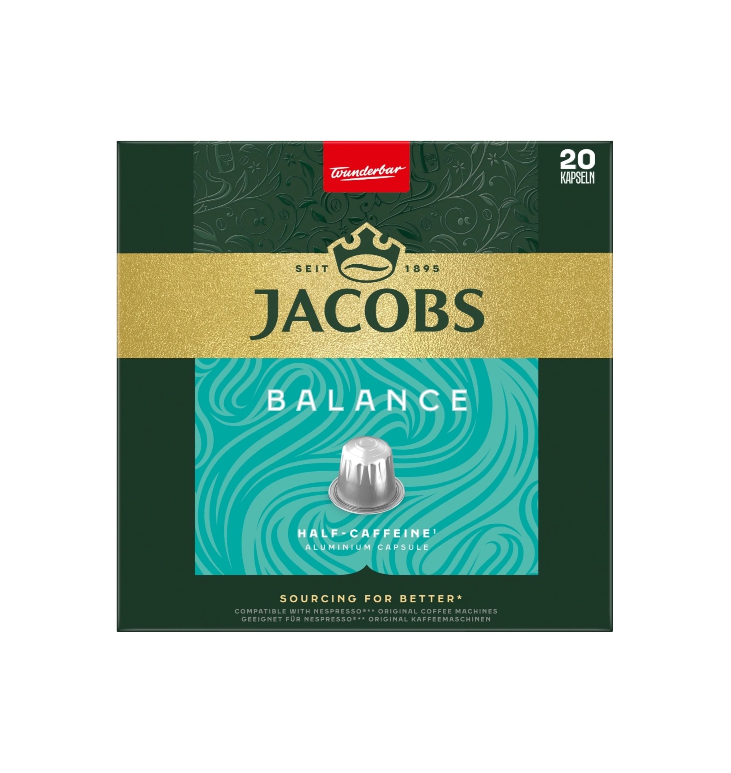 Levně Jacobs Balance Nespresso 20 kapslí