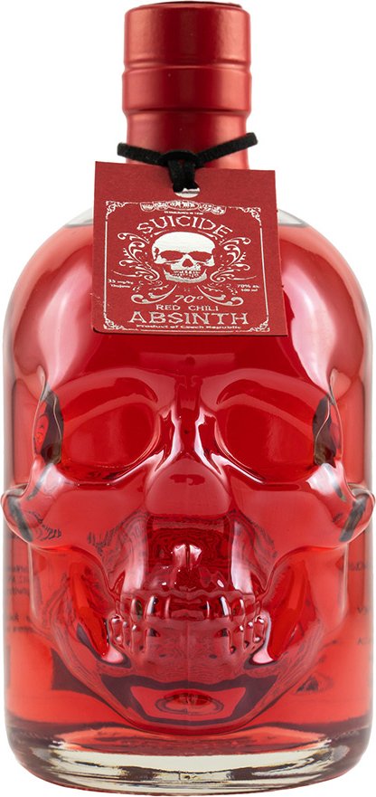 Levně Cannabis Absinth Suicide Red 70% 0.2L (holá láhev)