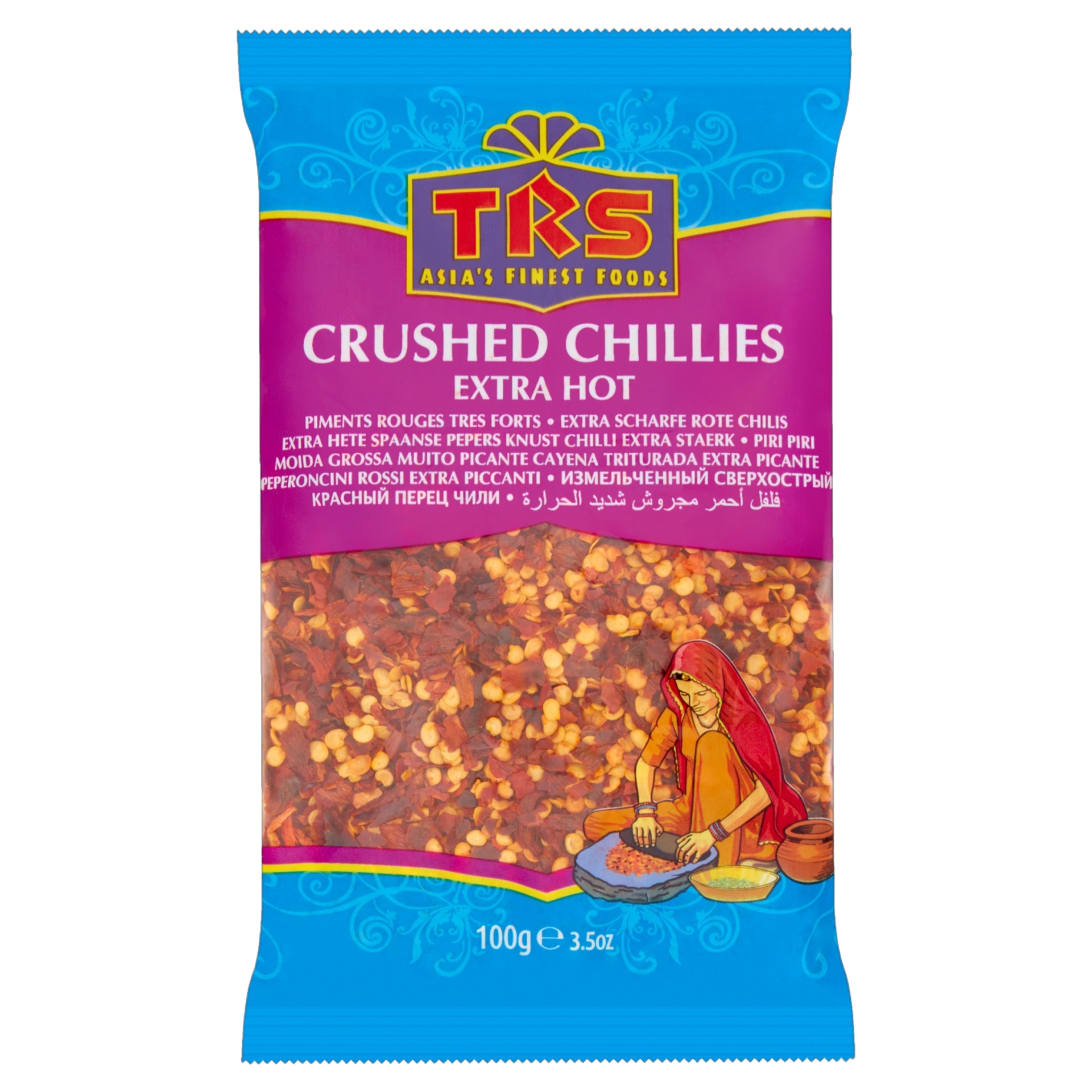 TRS drcené chilli extra hot 100g