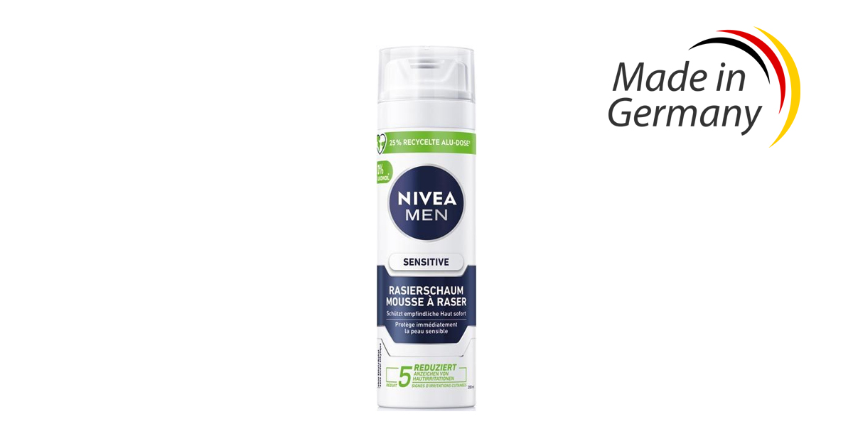 Levně Nivea holicí pěna Sensitive 200ml