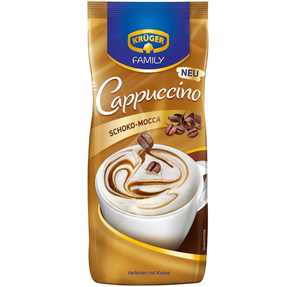 Levně Kruger Krüger Cappuccino Schoko-Mocca 500 g