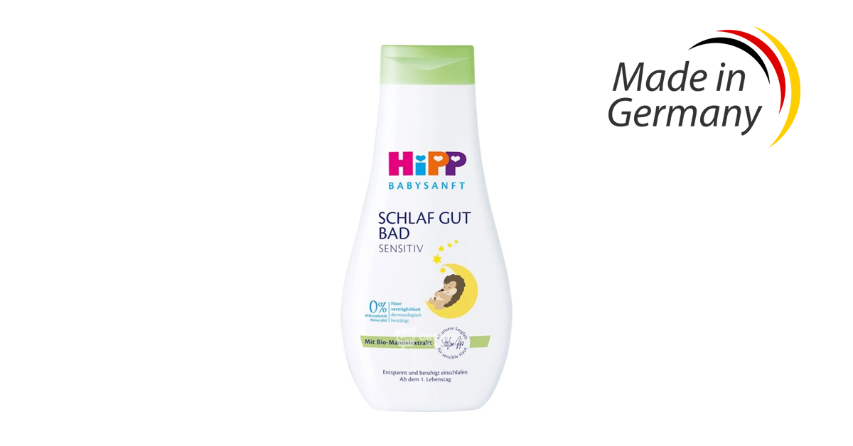 HiPP Babysanft Dobrou noc Koupel Sensitiv 350ml