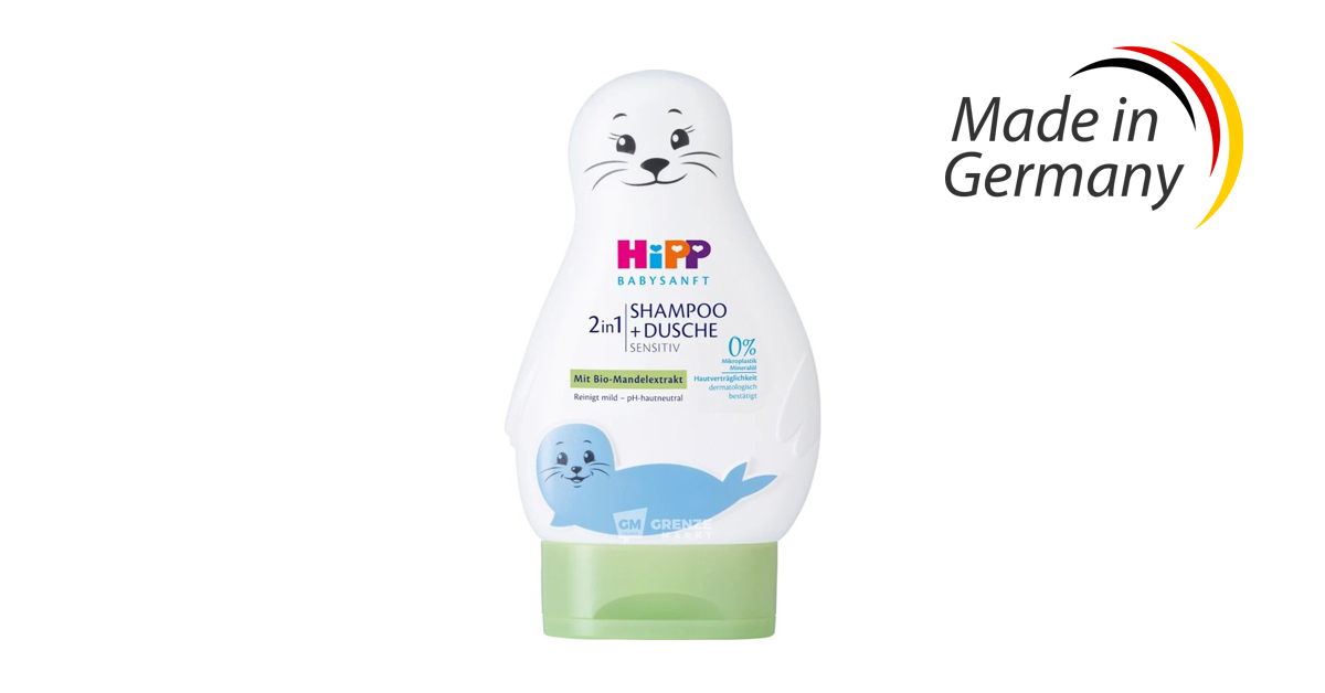 Levně HiPP Babysanft Šampon & Sprchový Gel Sensitive 200ml