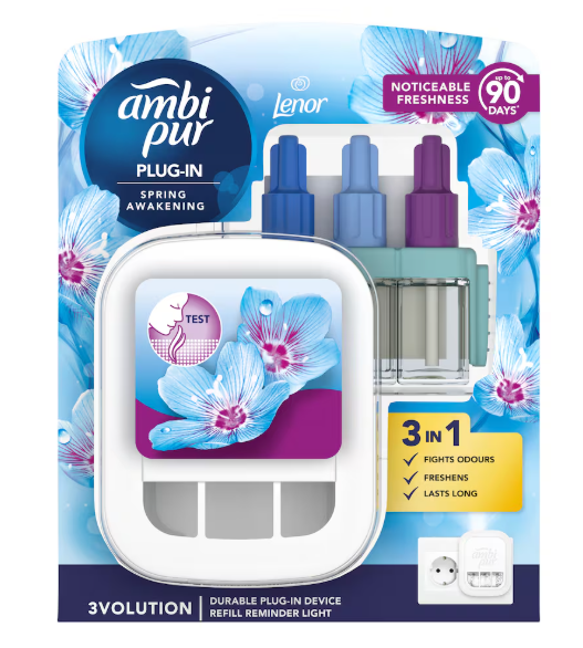 Levně Ambi Pur 3Volution Lenor Spring strojek s náplní 20 ml