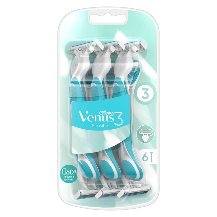 Levně Gillette Venus3 Sensitive holítka 6ks