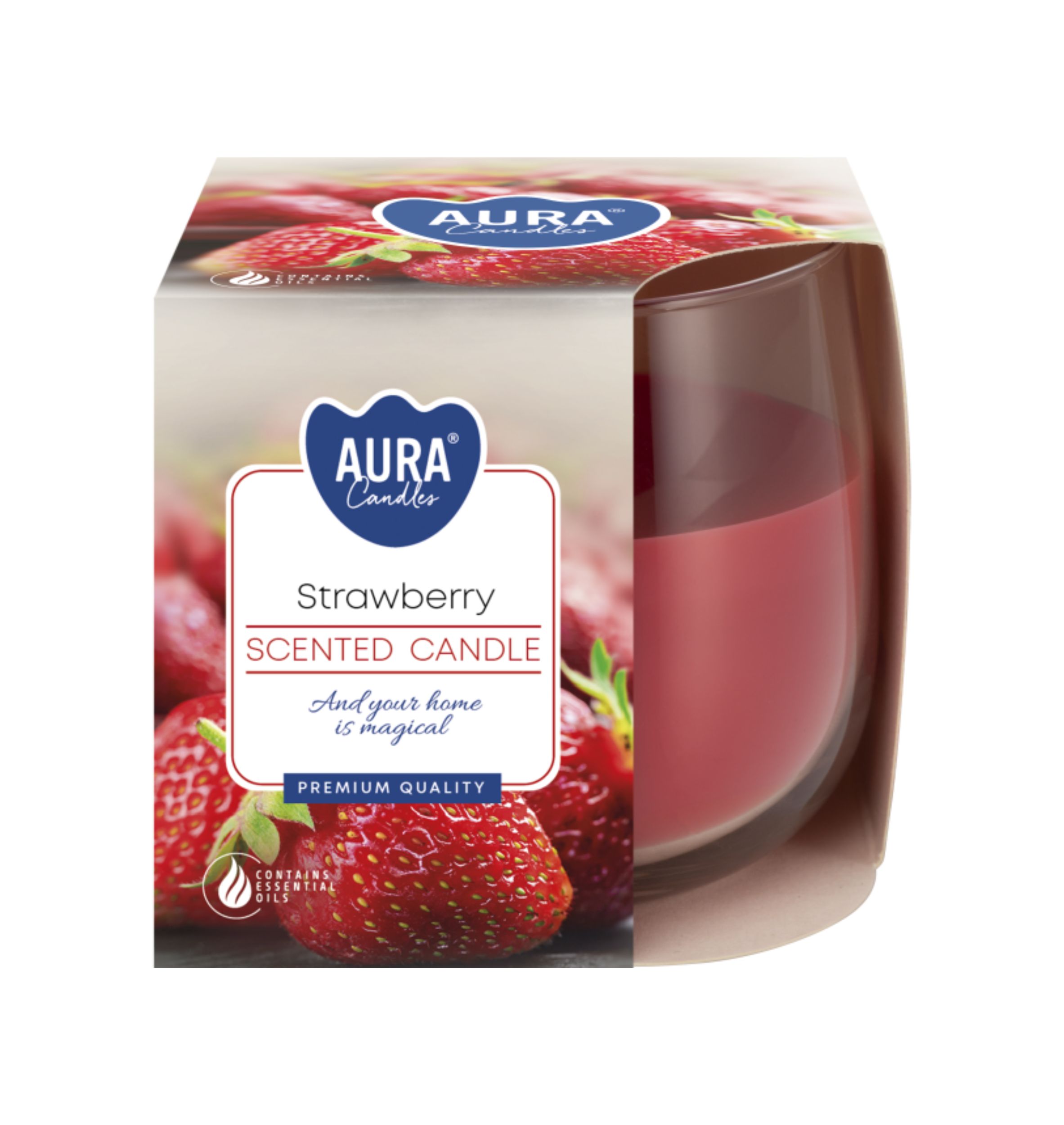 Levně Bispol vonná svíčka Strawberry 130g