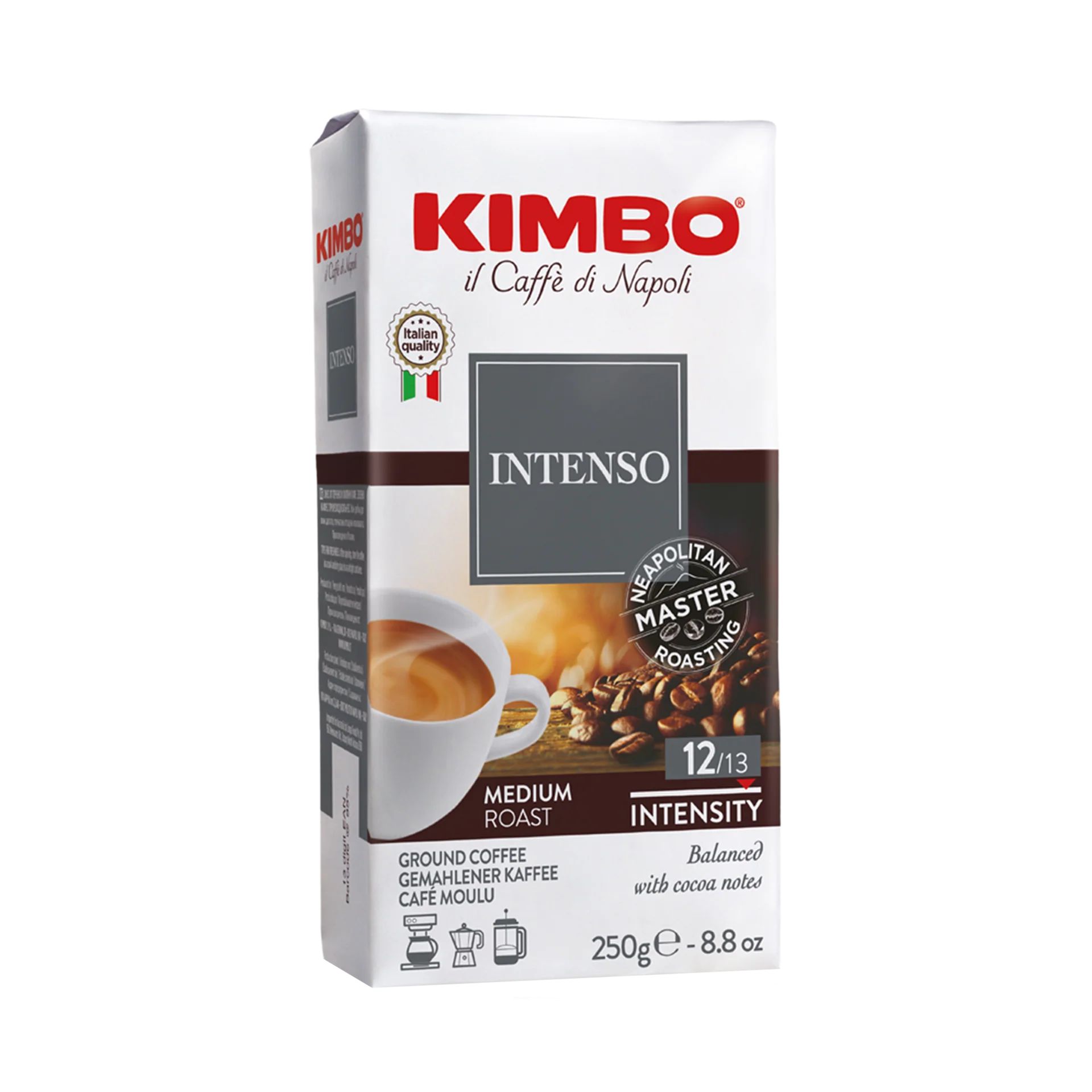 Kimbo Intenso mletá káva 250g