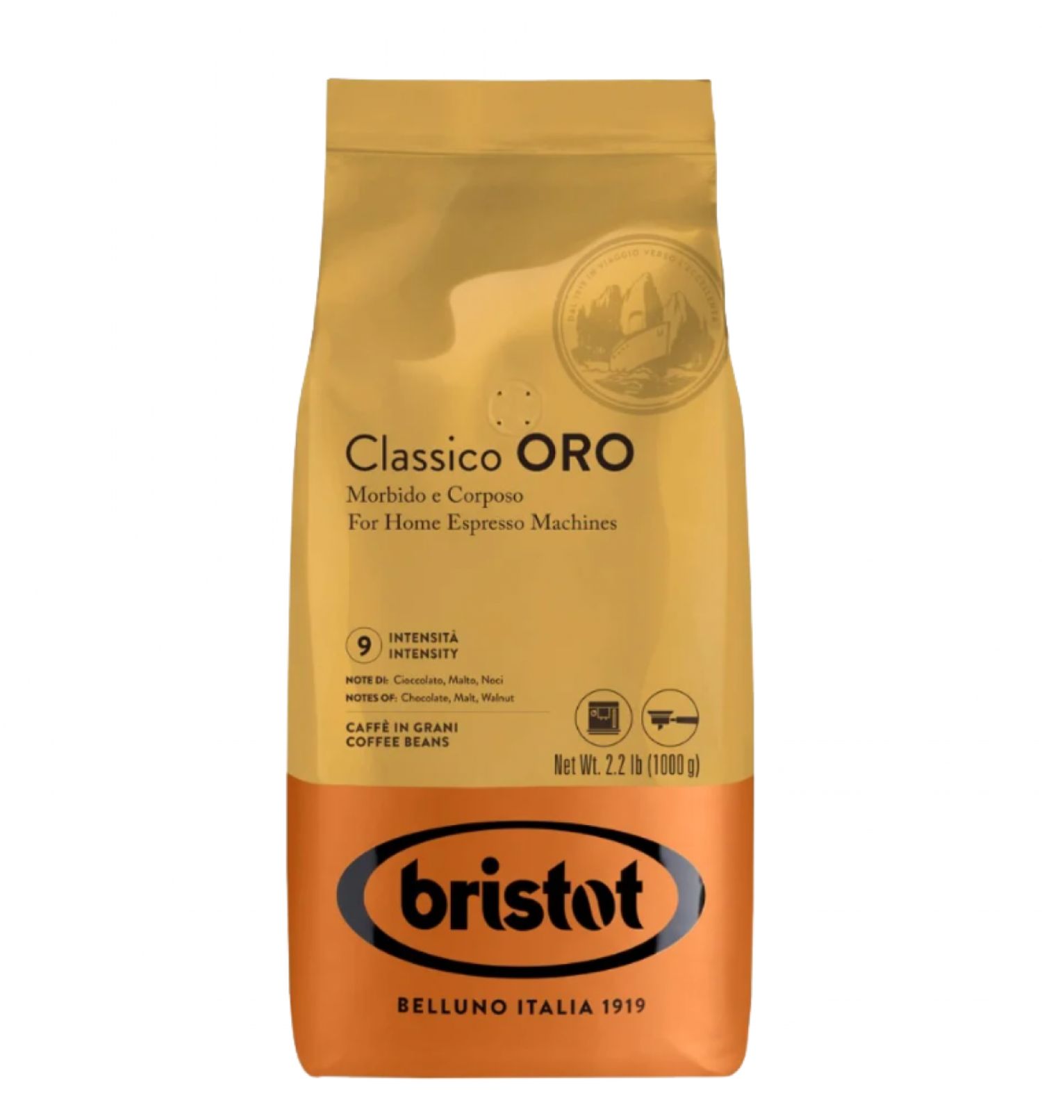 Bristot Classico Oro zrno 1kg