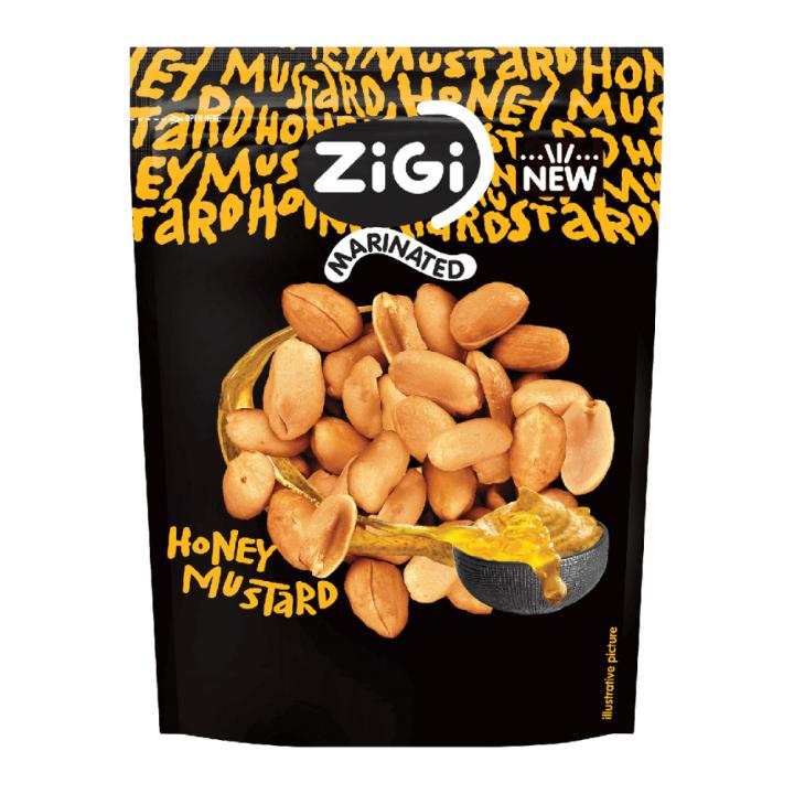 ZIGI arašídy Honey Mustard 70g