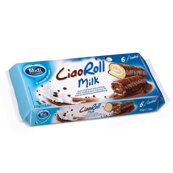 Midi Ciao Roll mléčný snack 222g