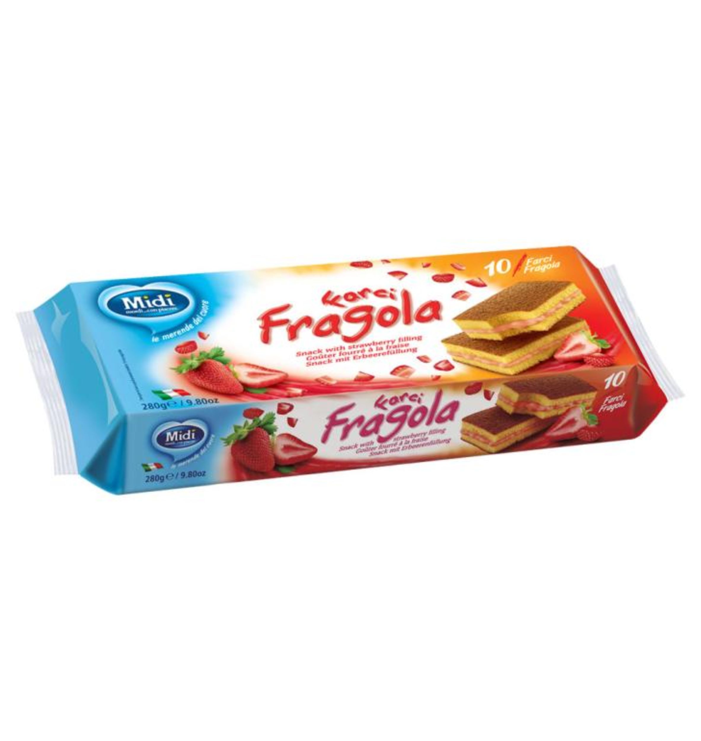 Midi Farci Fragola Snack 280g