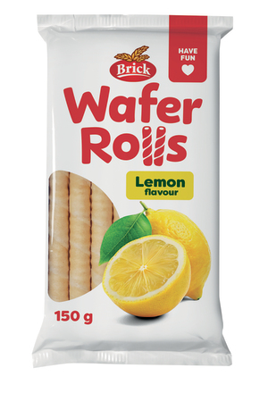 Levně Brick trubičky citron 150g