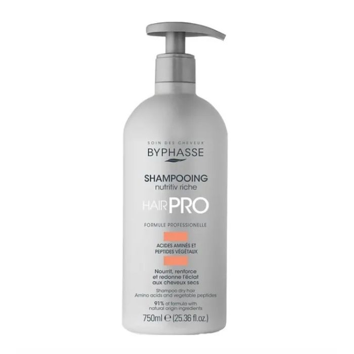 Levně Byphasse šampon pro suché vlasy Nutriv Riche 750ml