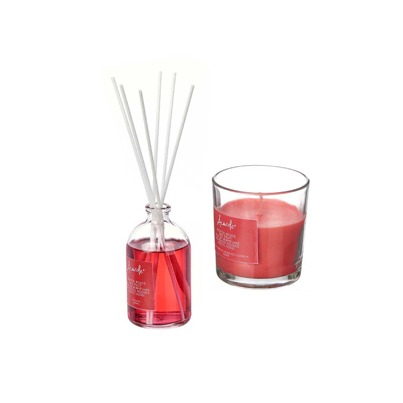 Levně Acorde Mikado Set svíčka + difuzér Red Fruits