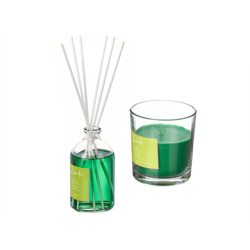 Levně Acorde Mikado Set svíčka + difuzér Bamboo