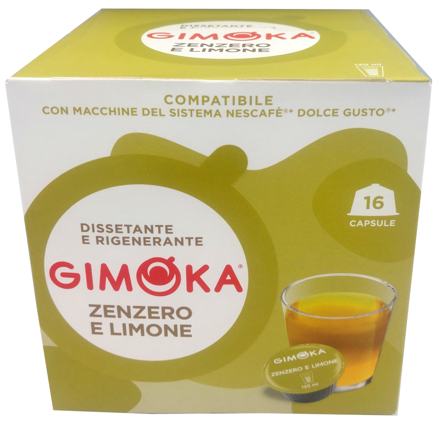 Levně Gimoka DG Zenzero E Limone 176g (Poškozený obal)