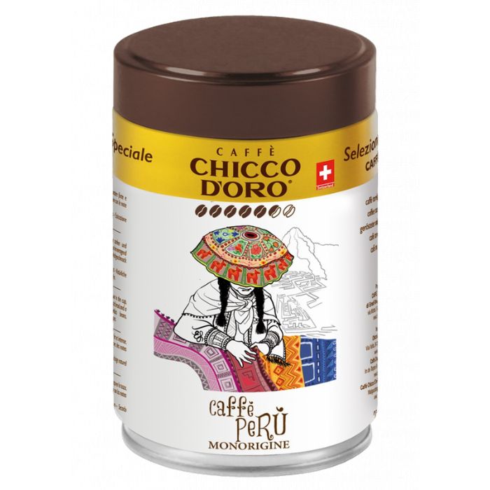 Levně Chicco D'oro Peru mletá káva dóza 250g