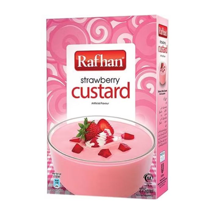 Levně Rafhan Strawberry Custard 275g