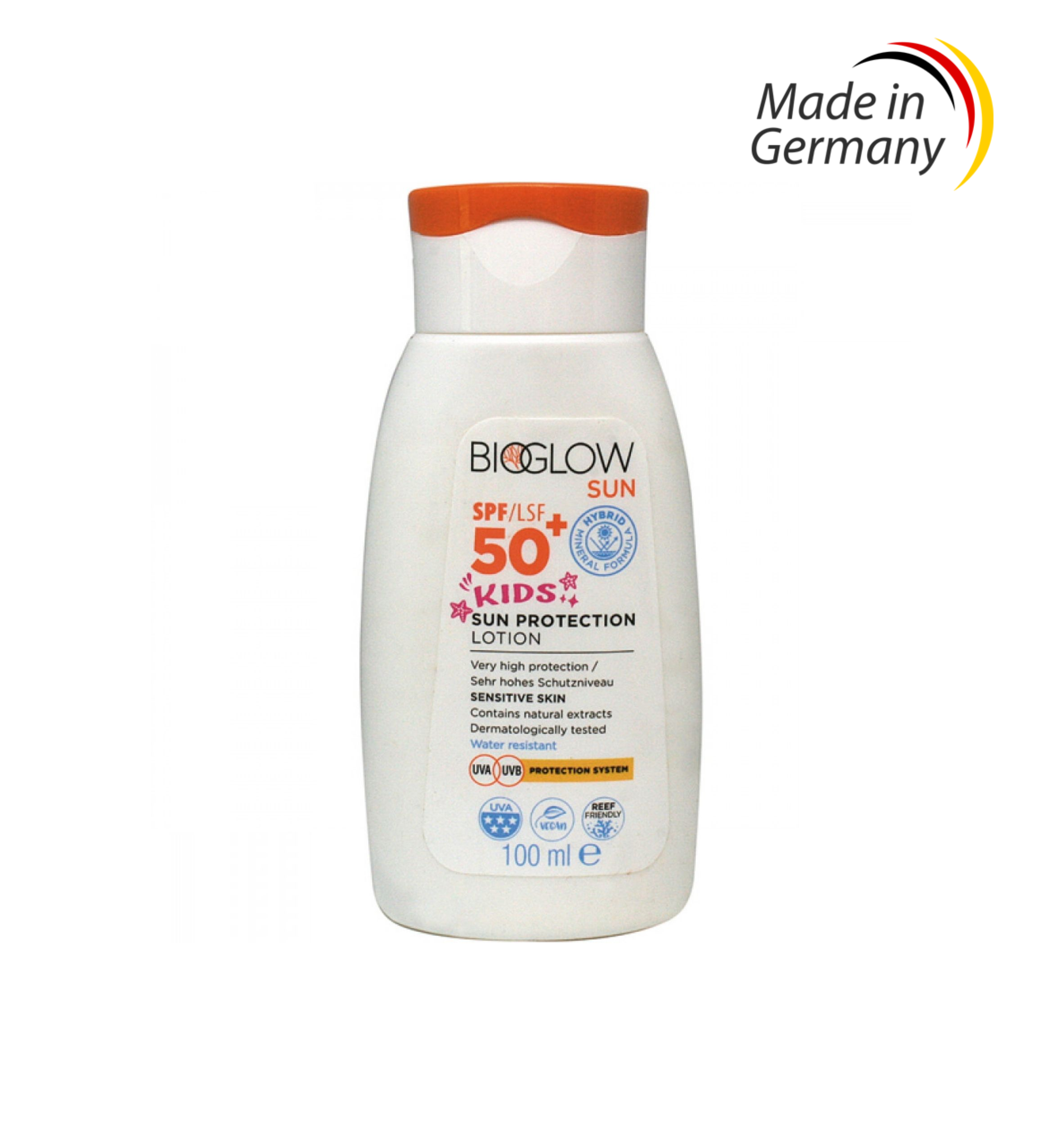 BioGlow SUN Kids dětské opalovací mléko LSF50+ 100ml