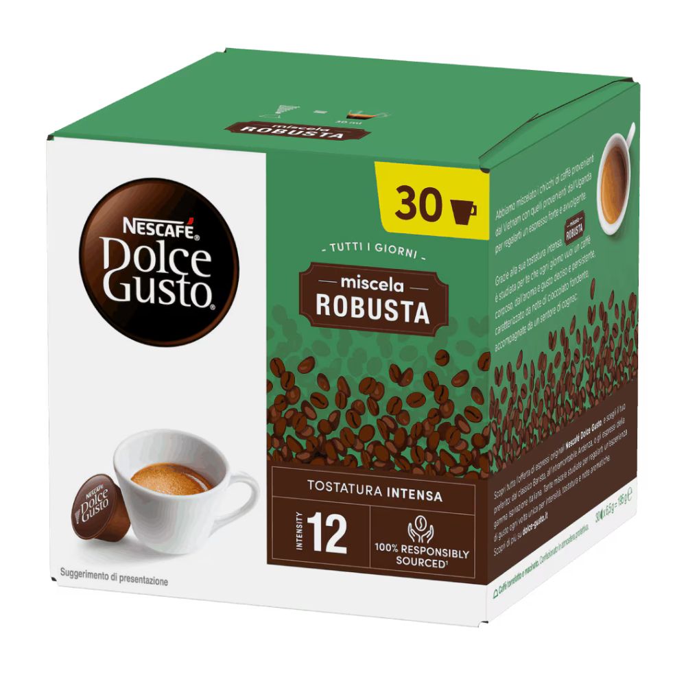 Levně Nescafé Dolce Gusto Miscela Robusta XL 30 kapslí