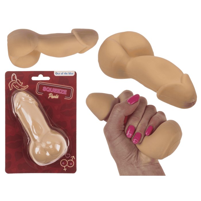 Levně Antistresová hračka – Squeeze Penis 13cm
