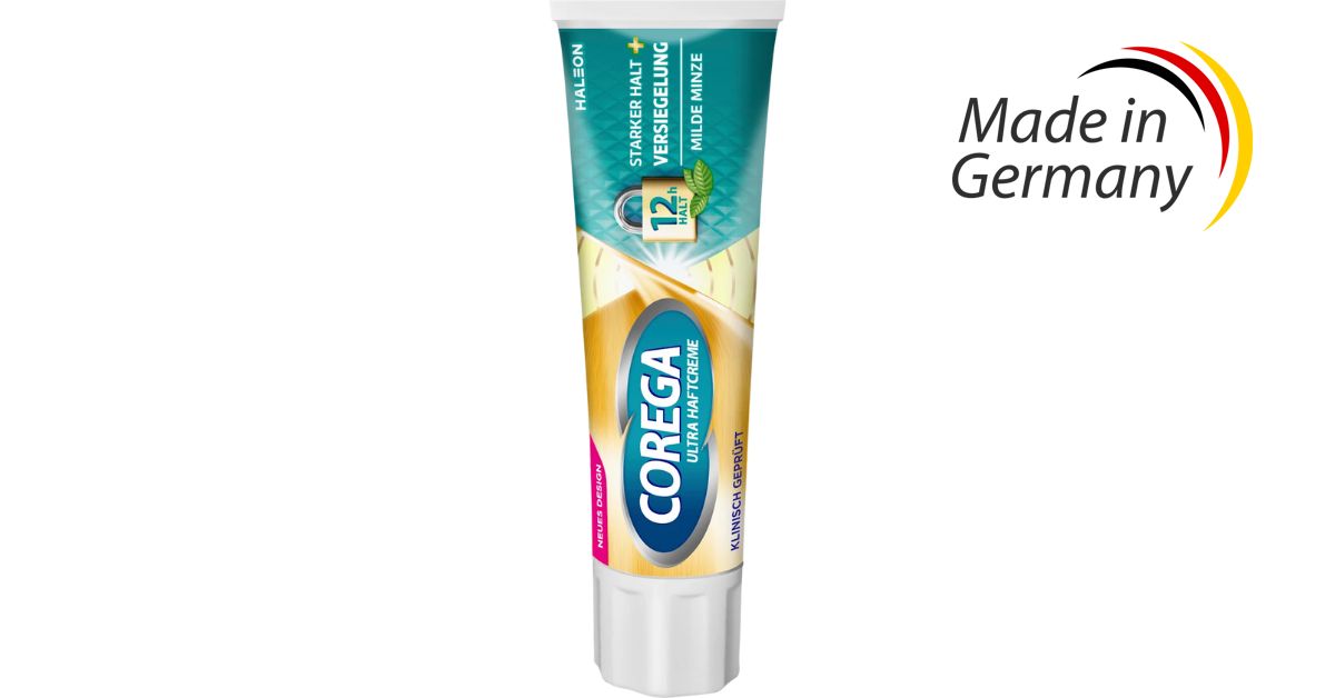 Corega Ultra extra silný fixační krém jemná máta 40 g
