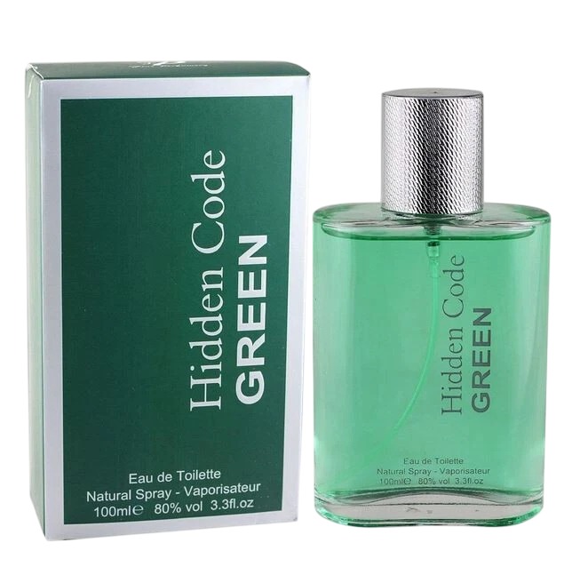 Levně Hidden Code Green toaletní voda pro muže 100 ml